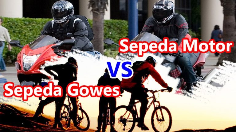 Sepeda Gowes VS Sepeda Motor