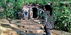 Rumah Hobbit di Hutan Pinus Imogiri Yogyakarta