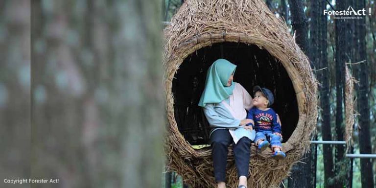 Bermain dengan Sang Buah Hati di Lokasi Wisata Alam Bogor