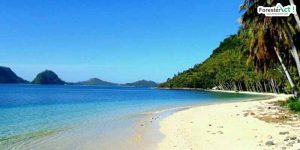 Pantai di Pulau Sikuai (instagram.com)